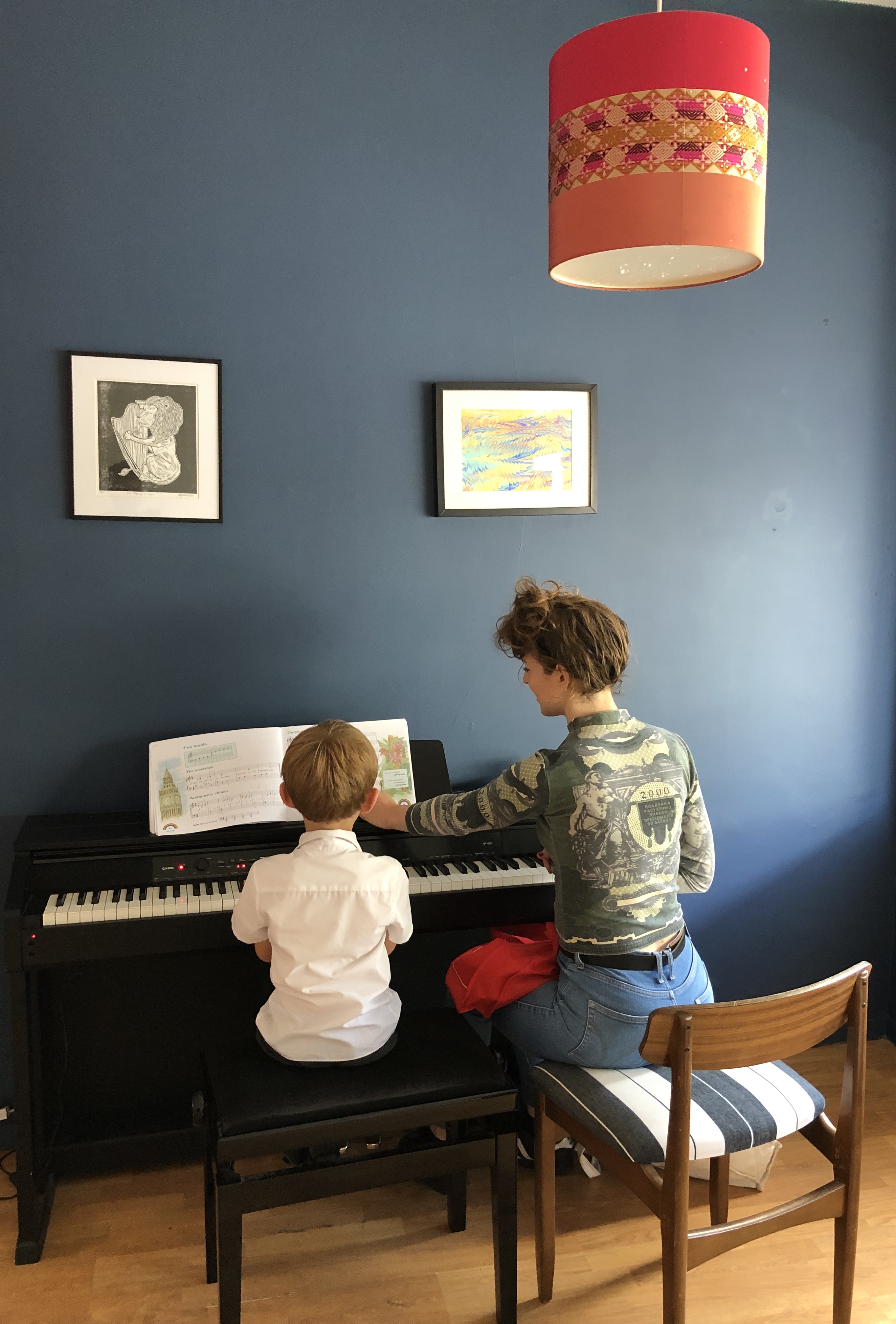 Music Aptitude Test training at the SE22 Piano School in East Dulwich with piano teacher Mirna